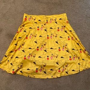 Pokémon pikachu skirt